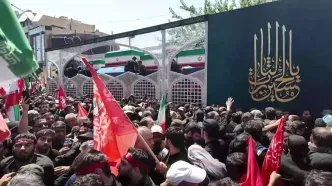 تهران در سوگ/ وداع تلخ مردم با رهبر شهید انقلاب و خانواده ایشان