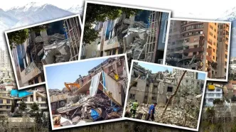 فروریختن یک مرکز خرید در ژاپن در پی وقوع زلزله