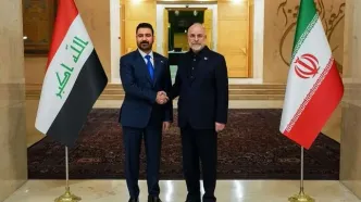 دیدار نخست وزیر عراق با قالیباف