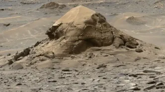 عکس روز ناسا از یک لاک‌پشت در مریخ
