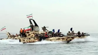 قایق‌های سپاه ۶ کشتی را از مسیر عمانی خارج کردند