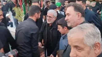 حضور فرمانده نیروی قدس سپاه در مراسم بزرگداشت شهادت رهبر انقلاب اسلامی در چیذر + عکس