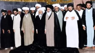 پشت پرده غیبت آیت‌الله سیستانی در مراسم تشییع