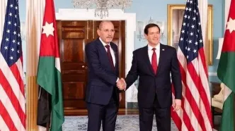 گفت‌وگوی وزرای خارجه آمریکا و اردن در مورد ایران و حملات علیه کشتی‌ها در تنگه هرمز