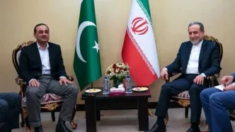 دیدار عاصم منیر با عراقچی