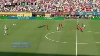 ویدیو: اخراج انزو فرناندز مقابل اسپانیا