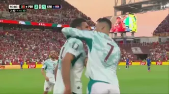 ببینید؛ گل دوم پرتغال به کرواسی توسط راموس دقیقه 4+90