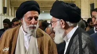 پیام خون‌خواهی برادر رهبری همزمان با مراسم تشییع