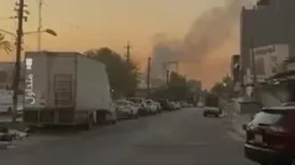 آتش‌سوزی گسترده مجتمع تجاری در بغداد