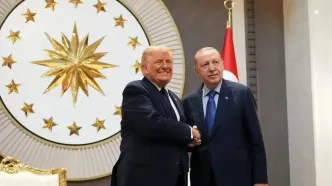 ترامپ: با اردوغان خوب کنار می‌آیم/ اجلاس ناتو در ترکیه برگزار نمی‌شد شاید نمی‌آمدم/  ما توانمندی‌های نظامی ایران را از بین برده‌ایم و تهران هرگز به سلاح هسته‌ای دست نخواهد یافت/ آمریکا هیچ نیازی به تنگه هرمز ندارد
