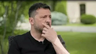 نگرانی زلنسکی از احتمال درگیری نظامی با ایران