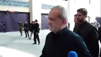 پزشکیان: قول می‌دهم راه امام شهید را ادامه دهم
