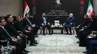 دیدار روسای جمهور کشورها با قالیباف