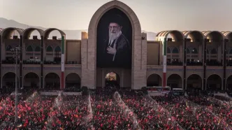 گزارش رسانه عراقی از حضور میلیون‌ها ایرانی در مراسم تشییع رهبر شهید