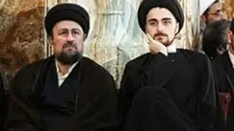 اشک‌های سیدحسن خمینی در سوگ رهبر انقلاب