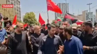 پزشکیان در مراسم تشییع رهبر انقلاب