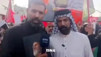 نیروهای حشد‌الشعبی به تهران آمدند + ویدئو