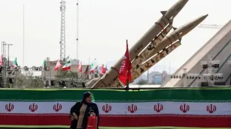 عکس؛ موشک بالستیک ذوالفقار در میدان آزادی تهران