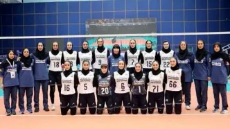 دختران والیبال ایران رقبای آسیایی خود را شناختند