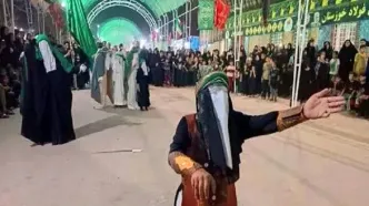 تئاتری که ۲۱ سال در مسیر پیاده روی زائران اربعین اجرا می‌شود