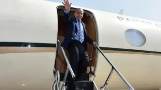 شهباز شریف وارد تهران شد