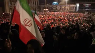 مراسم وداع با رهبر شهید بدون فوتی به پایان رسید