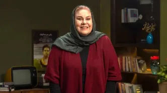 چهره جدید مهرانه مهین ترابی بازیگر خانه سبز