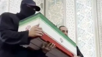 هویت فرد مرموز روز تشییع رهبر انقلاب مشخص شد