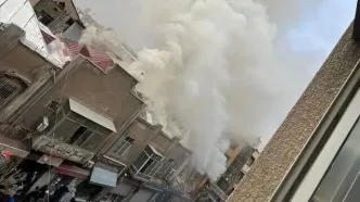 جزئیات آتش‌سوزی در خیابان سعدی تهران