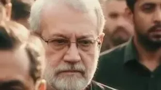 تصویرسازی با هوش مصنوعی از حضور شهید علی لاریجانی در آخرین دیدار
