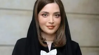 بهنوش طباطبایی با استایل راهبه‌ای در عزای اکبر عبدی