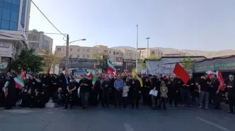 پیکر داماد رهبر شهید انقلاب تشییع شد