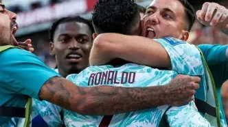 پرتغال 2 - 1 کرواسی ؛ صعود به یک هشتم با طلسم شکنی رونالدو