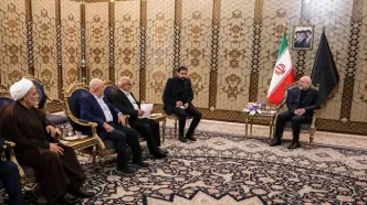 تصاویر؛ دیدار عضو ارشد جنبش امل لبنان با قالیباف در تهران