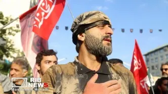 نخستین تصاویر از داخل خودروی حامل پیکر مطهر رهبر شهید انقلاب