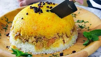 ناهار امروز: طرز تهیه زنجبیل پلو؛ غذای سنتی ایرانی با عطر بی‌نظیر زنجبیل و زعفران!
