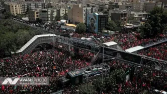 مراسم تشییع پیکر مطهر رهبر شهید انقلاب در تهران - ۲