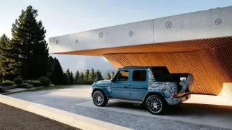 مرسدس بنز از G-Class روباز رونمایی کرد / جی کلس بدون سقف نسخه‌ای متفاوت از G63