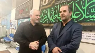 خدمت‌رسانی وزیر دادگستری در موکب‌های مسیر تشییع رهبر شهید