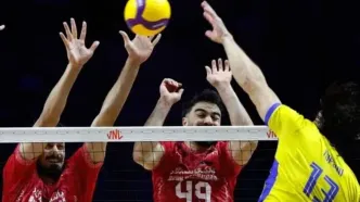 ببینید؛ خلاصه والیبال اوکراین 3 - ایران 1 | لیگ ملت‌های والیبال ۲۰۲۶