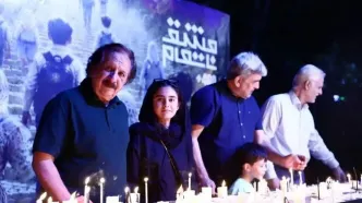 بازدید مجید مجیدی از رویداد «مشق ناتمام»