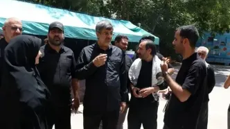 موکب‌های یزدی با روحیه جهادی در خدمت زائران مراسم تشییع رهبر شهید هستند