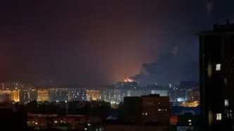 انفجارهای شدید کی‌یف را به لرزه درآورد