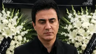 حضور بازیگران در مراسم خاکسپاری مادر عمو پورنگ/ از هلیا امامی و نعیمه نظام دوست تا امیرمحمد متقیان و فریبا کوثری