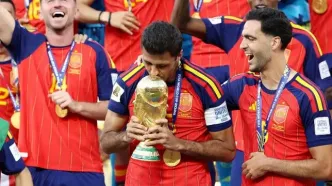 گزارش تصویری از جشن قهرمانی اسپانیا در جام جهانی 2026