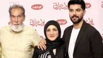 سینا مهراد بازیگر سریال از یادرفته: کله خراب خانواده من بودم/ ویدئو