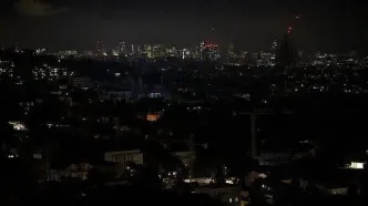 اربیل عراق در تاریکی فرو رفت