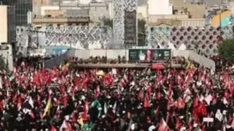 گزارش سی‌ان‌ان از حضور جمعیت عظیم عزاداران ایرانی