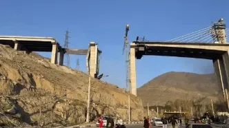 برای اولین بار از نزدیک پل b1 را بعد حمله جنگنده های امریکایی با بمب سنگرشکن و موشک های تامهاک زدند + گفتگو