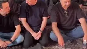 حضور گسترده هنرمندان در مراسم ختم مادر داریوش فرضیایی